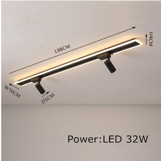 New Modern Led Ceiling Lights Lighting With Spotlight Lamp For Living Room Bedroom Dining Clothing