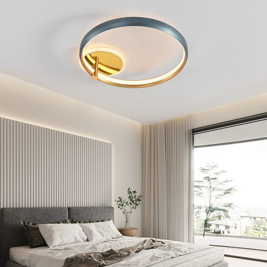 New Living Room Chandeliers High-Grade Aluminum Hall Ceiling Lamp Bedroom Modern Whole House Package