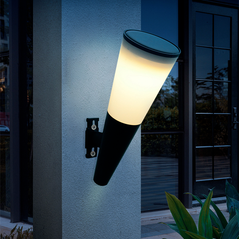 Solar Lighting For Garden Wall Lamp Led Light Outdoor Waterproof Lights Torch Balcony