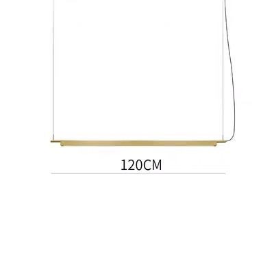 Compendium Linear Pendant Lamp For Restaurant Bar Art Led Creative Postmodern Pendant Lights 120Cm
