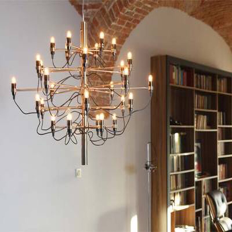 Modern Led Ceiling Chandelier Replica Pendant Lights Luxury Flo Suspension Lamp Living Room Hotel