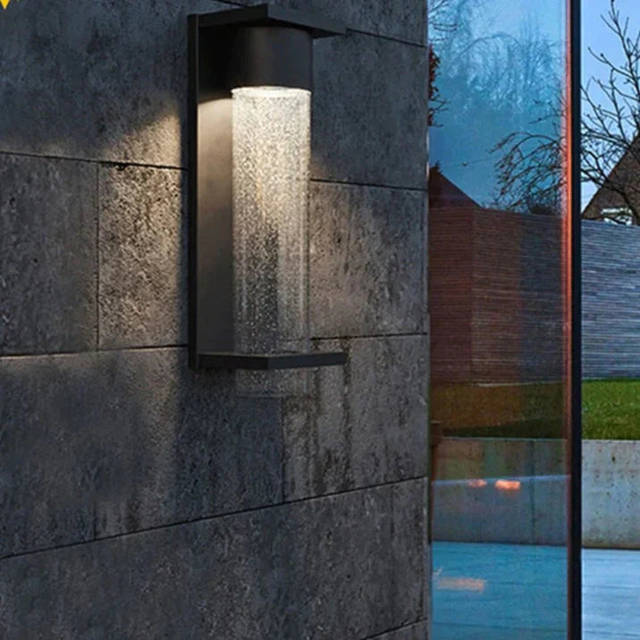 Stainless Steel Modern Led Waterproof Ip54 Wall Light 12W Indoor Outdoor Lamp For Garden Street