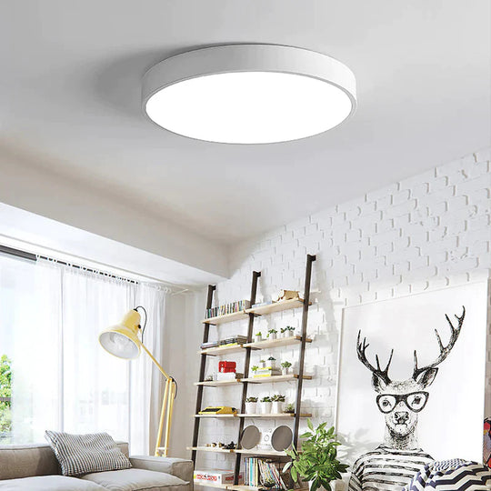 Led Ceiling Light Modern Panel Lamp Lighting Fixture Surface Mount Flush Remote Control