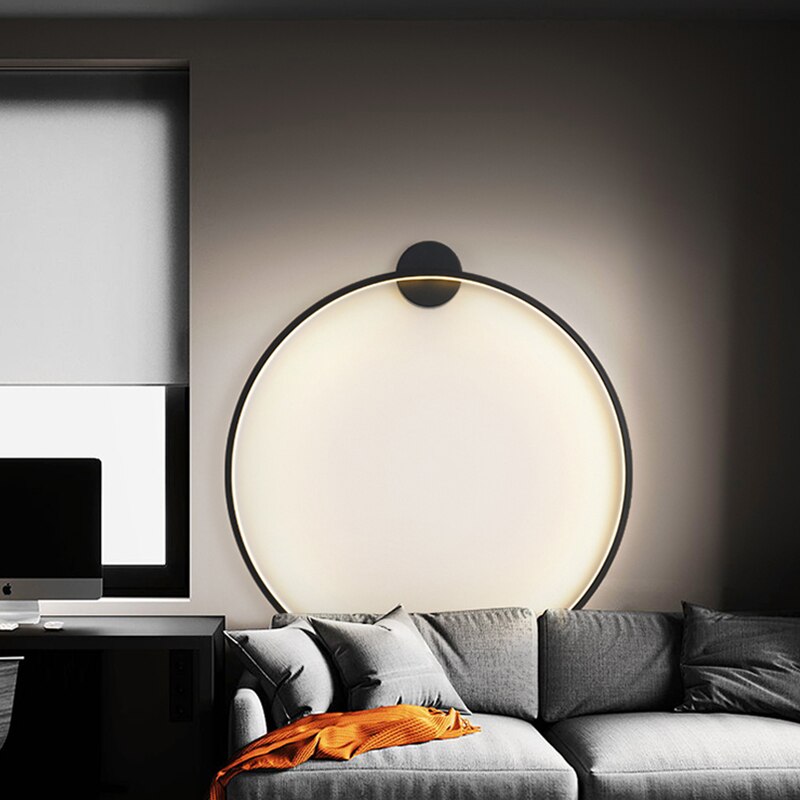 New Minimalist Led Wall Lamps For Bedroom Bedside Sofa Background Light Stairwell Aisle Hallway