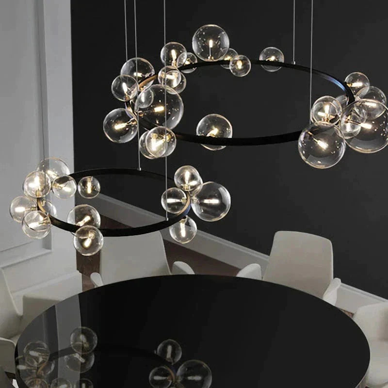 Aisha - Led Glass Chandelier Chandelier