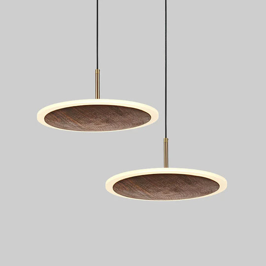 Araceli - Solid Walnut Pendant Light