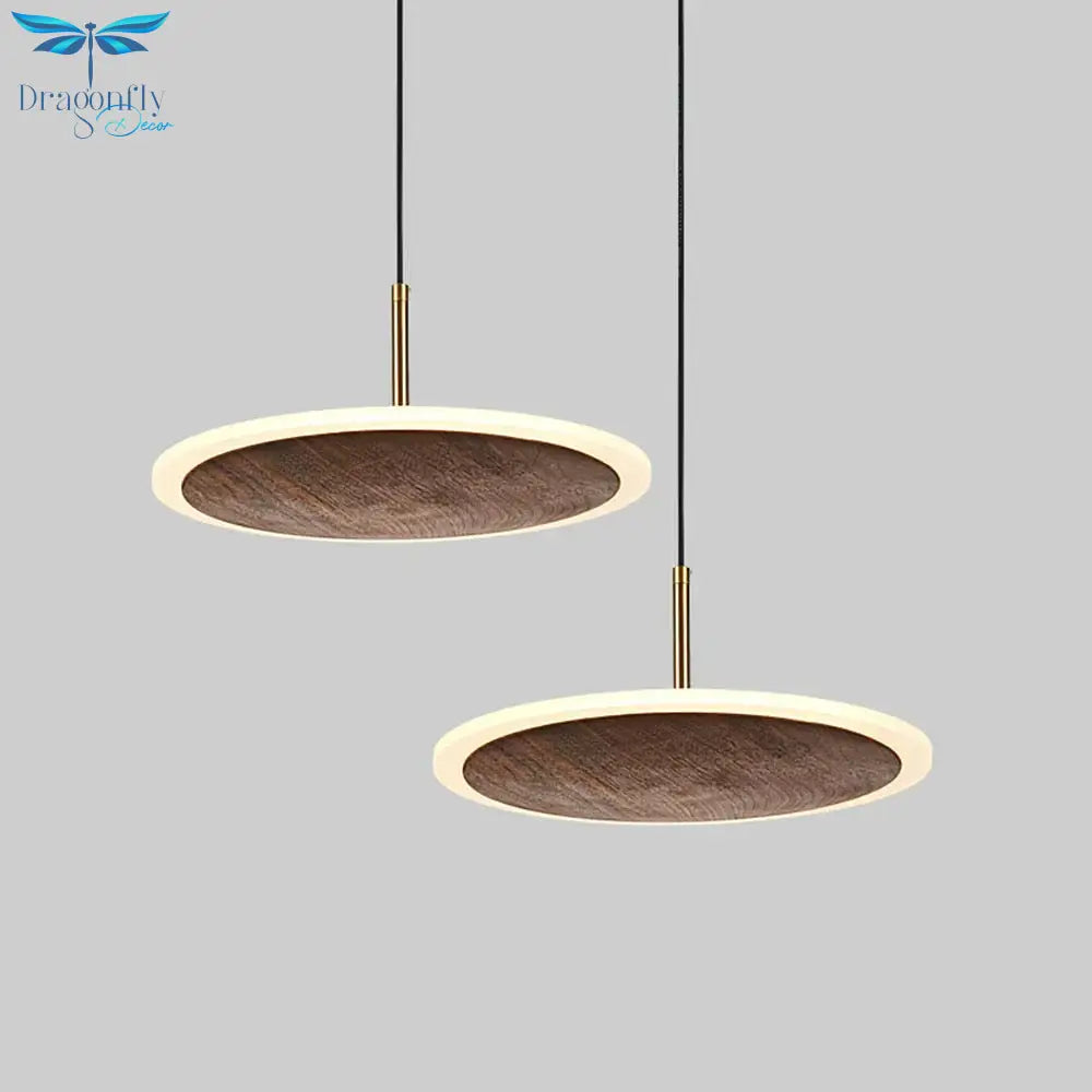 Araceli - Solid Walnut Pendant Light