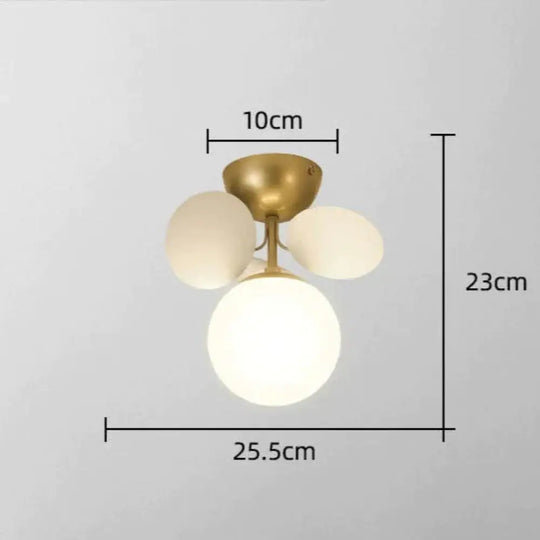 Bedroom Lamps Warm And Romantic Creative Online Celebrity Ins Petal Ceiling Lamp White / 1 Head No