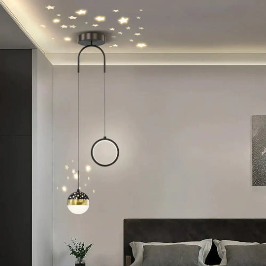 Bedside Lamp Modern Simple Light Luxury Nordic Style Lamps Bedroom Living Room Background Wall