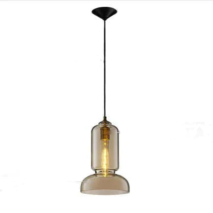 Postmodern Minimalist Personality Nordic Style Creative Living Room Lamp Home Glass - Covered