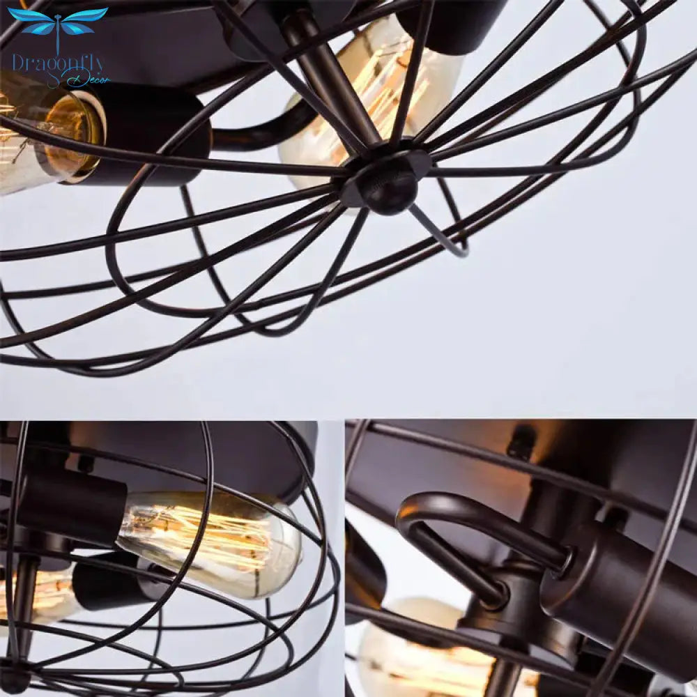 Ceiling Lamp Farmhouse Corridor Restaurant Balcony Lights American Retro Industrial