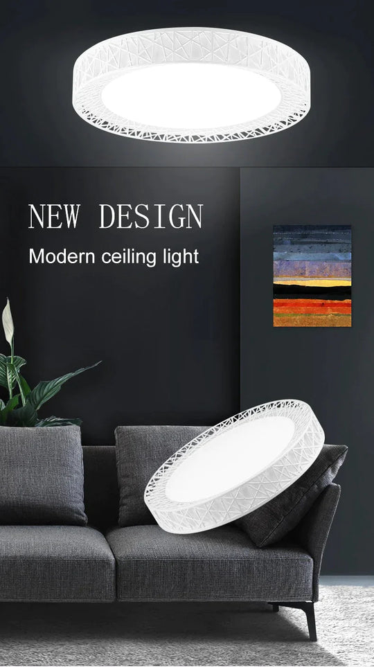 Ceiling Lights Led Ceiling Light Surface Mounted Lamp 16W 30W 50W 70W Changeable Panel Lamps For