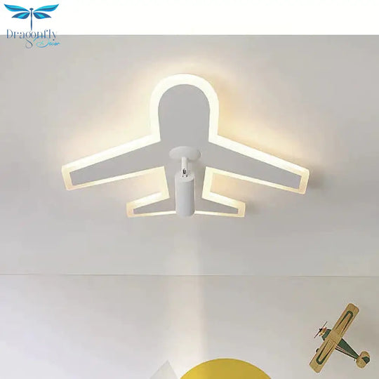 Children’s Room Airplane Lamp Creative Layout Bedroom Led Ceiling