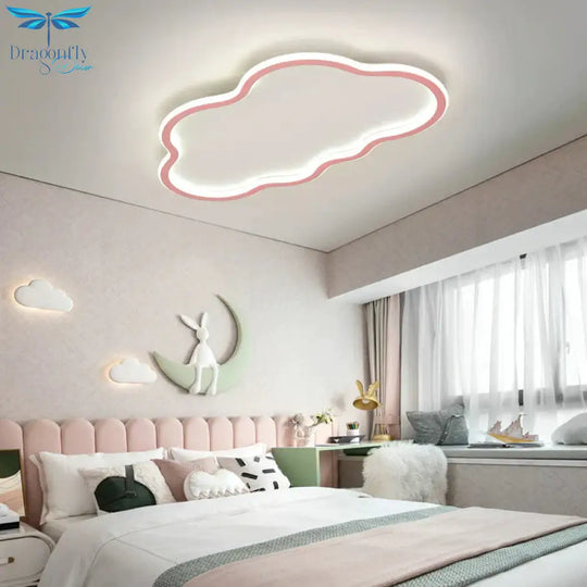 Children’s Room Lamp Bedroom Ceiling Led Creative Personality Boys And Girls Nordic Cloud