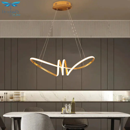 Chrome Gold Plated Hanging Pendant Lights For Dining Room Kitchen Home Deco Lamp Fixture Free