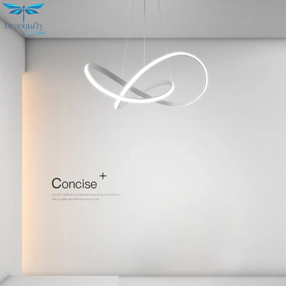 Creative Chandelier Led Modern Minimalist Atmosphere Living Room Lamp Nordic Study Art Restaurant