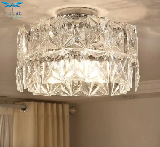 Creative Crystal Ceiling Lights For Corridor Bedroom Dining Room Cafe Hall Home Lighting Modern Led