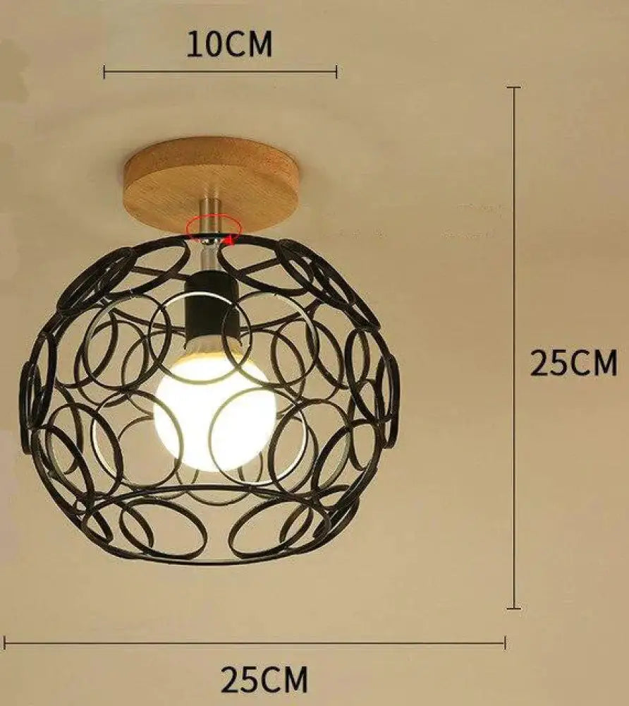 Creative Crystal Minimalist Ceiling Light Single Wall Lamp Bedroom European Iron Crystal Decor