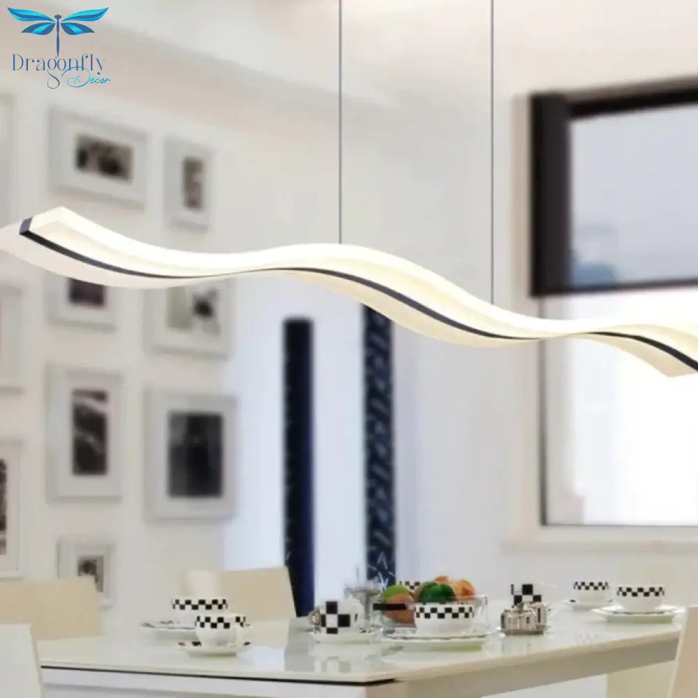 Creative Led Acrylic Restaurant Lamp Coffee Shop Chandelier Pendant