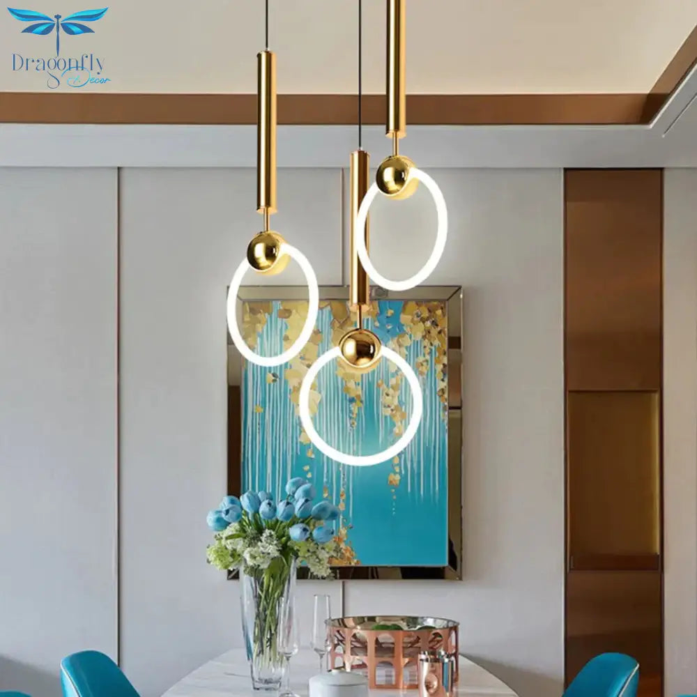 Creative Pendant Light Art Loft Dining Room Coffee Shop Hanging Lights Bar Bedside Led Indoor