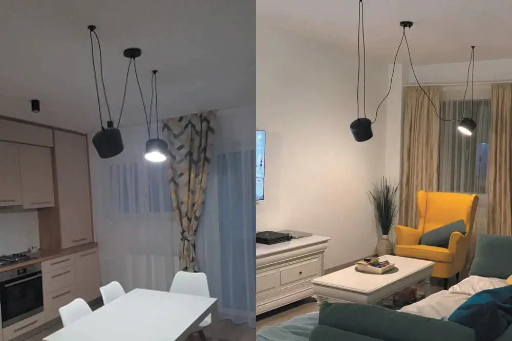 Custom Modern Spider Industrial Pendant Lights For Diving Room/Restaurants Kitchen Lamps E27