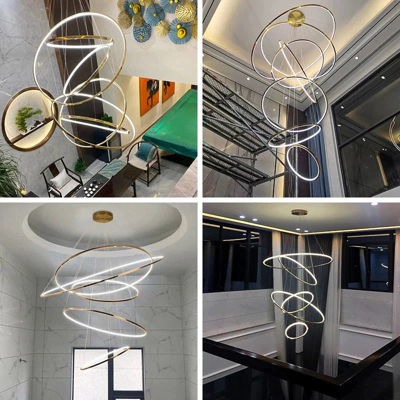 Cygnus - Unique Tiered Led Chandelier