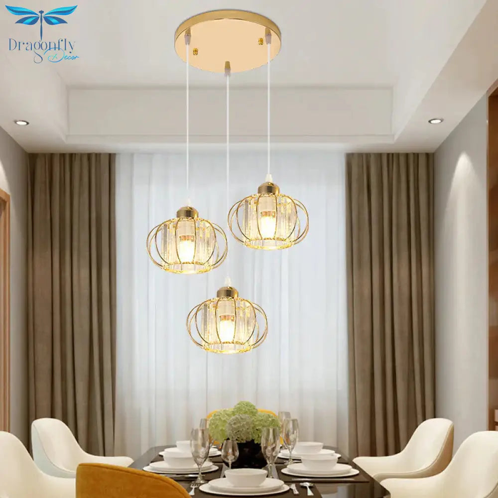 Dining Room Chandelier Simple And Creative Personality Luxury Style Coffee Shop Bar Nordic Led