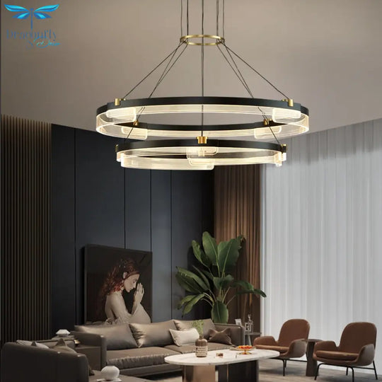 Dining Room Lamp Nordic Led Chandelier Modern Minimalist Study Bedroom Homestay Tea Pendant Light