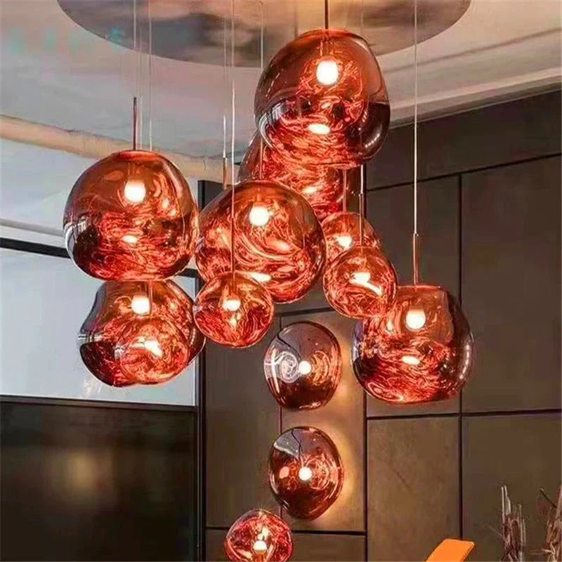 Ela - Nordic Led Lava Pendant Light Lighting