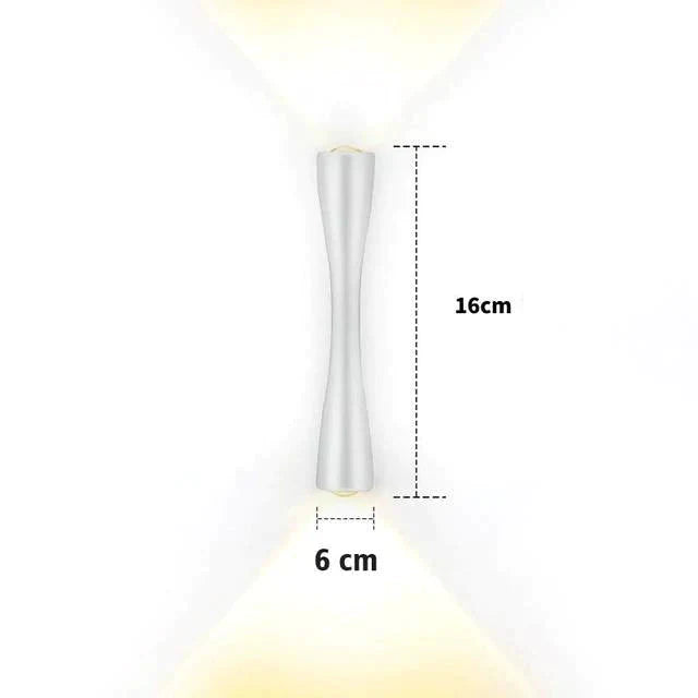 Elaine | Outdoor Waterproof Lamp White 16Cm / 6.2’ Warm Lighting