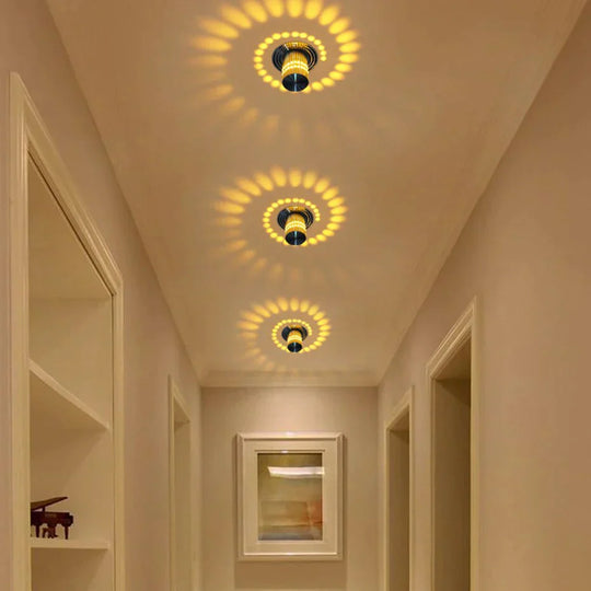 Erin - Creative Led Ceiling Lights 3W Modern Led Lamps Colorful Wall Sconce Living Room Surface