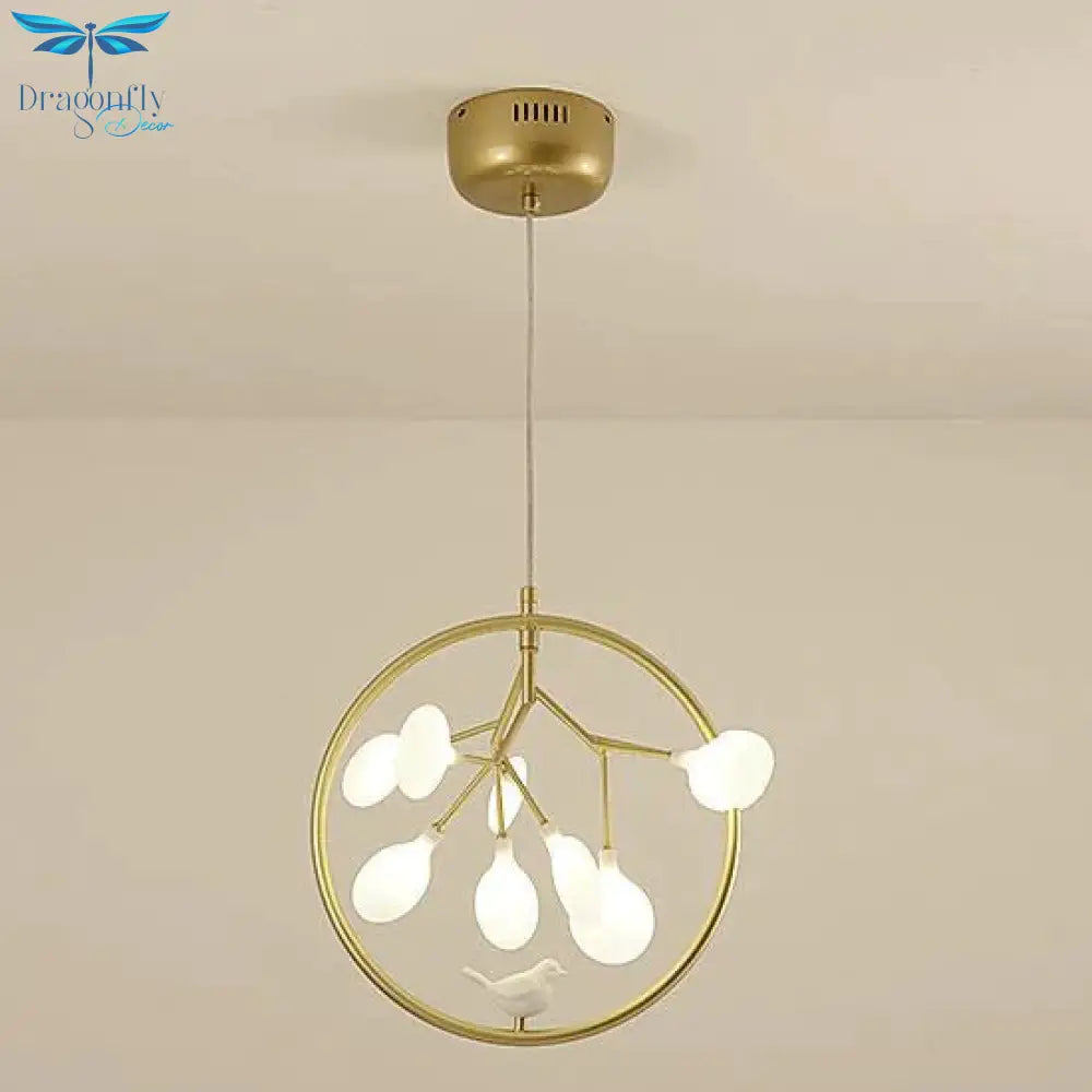 Firefly Chandelier Creative Cloakroom Bedroom Bedside Aisle Staircase Personality Glass Chandelie
