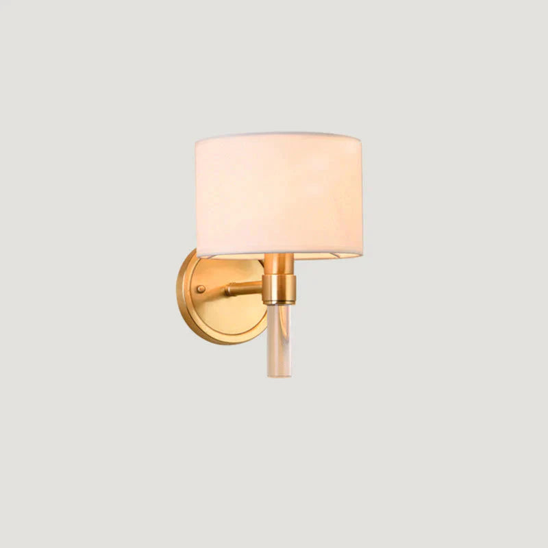 Full Copper Post - Modern Wall Lamp Simple Beautiful Nordic Living Room Study Bedroom Model Lamps