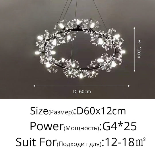 Glory - Led Flowers Chandeliers Pendant Lighting