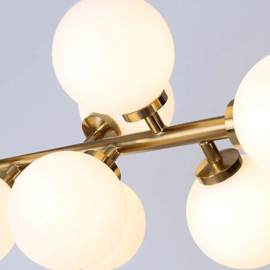 Gold/Black Magic Bean Led Pendant Lights For Dinning Vintage Loft Hanging Gold / Warm White Bulb