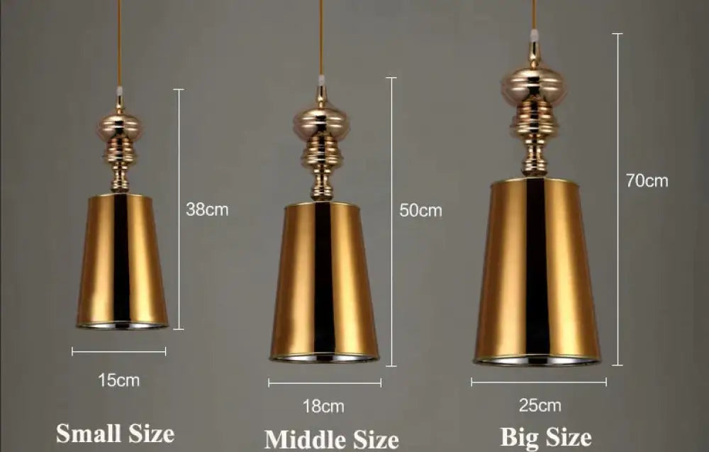 Golden Guard Pendant Lamp E27 Holder Nordic Style Modern Simplicity Living Room Dining Study