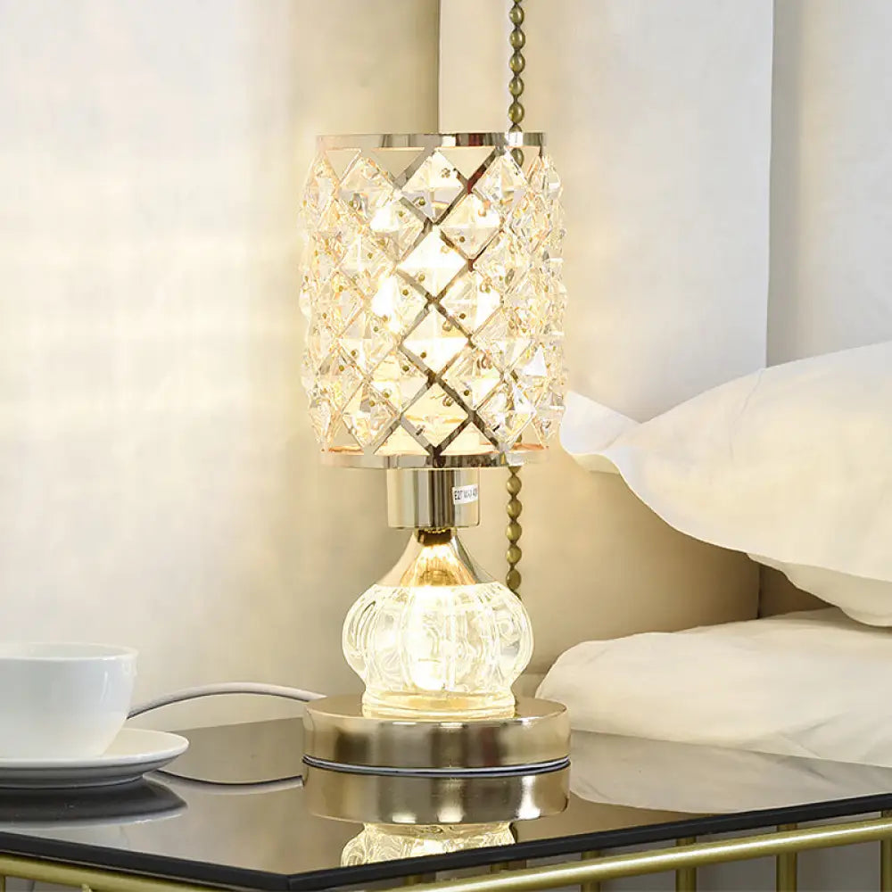 Hailey - Mid - Century Table Lamp Gold / B