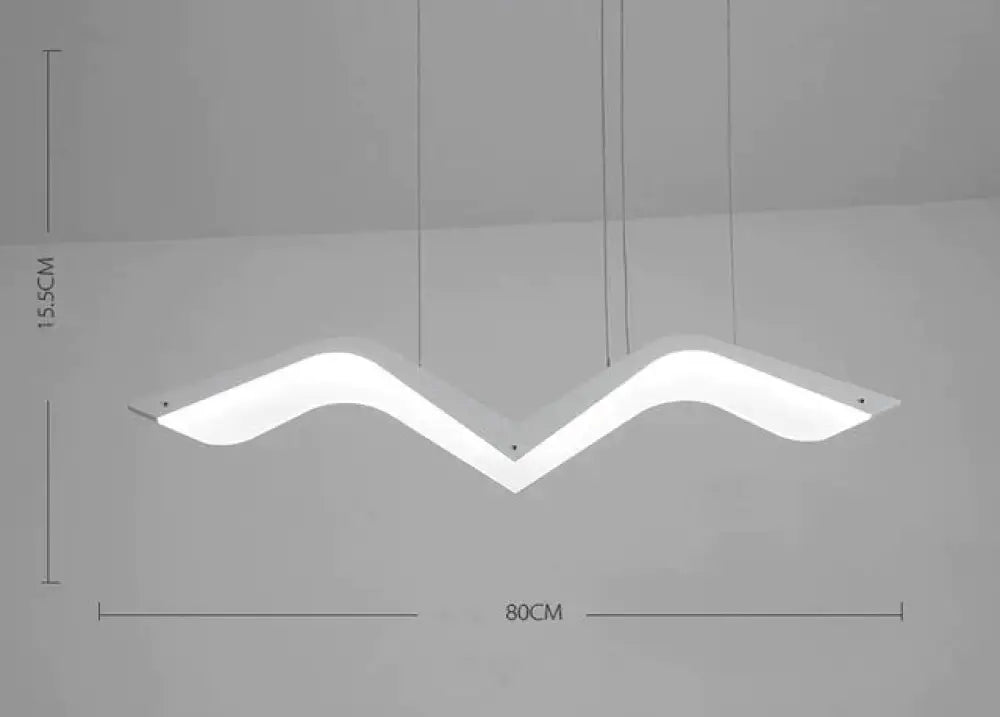 Hanging Deco Diy Modern Led Pendant Lights For Dining Room Kitchen 1 Heads L800Mm / Cool White No Rc