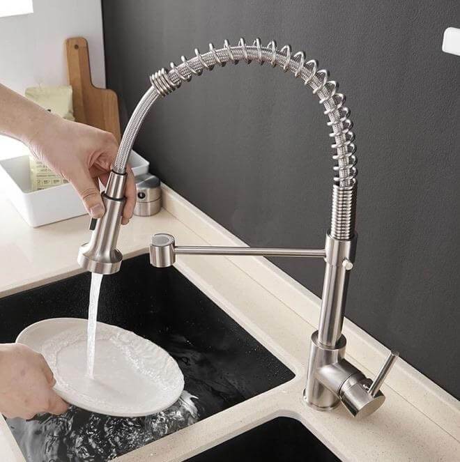 Hydrobliss - Modern Spring Kitchen Faucet Faucets