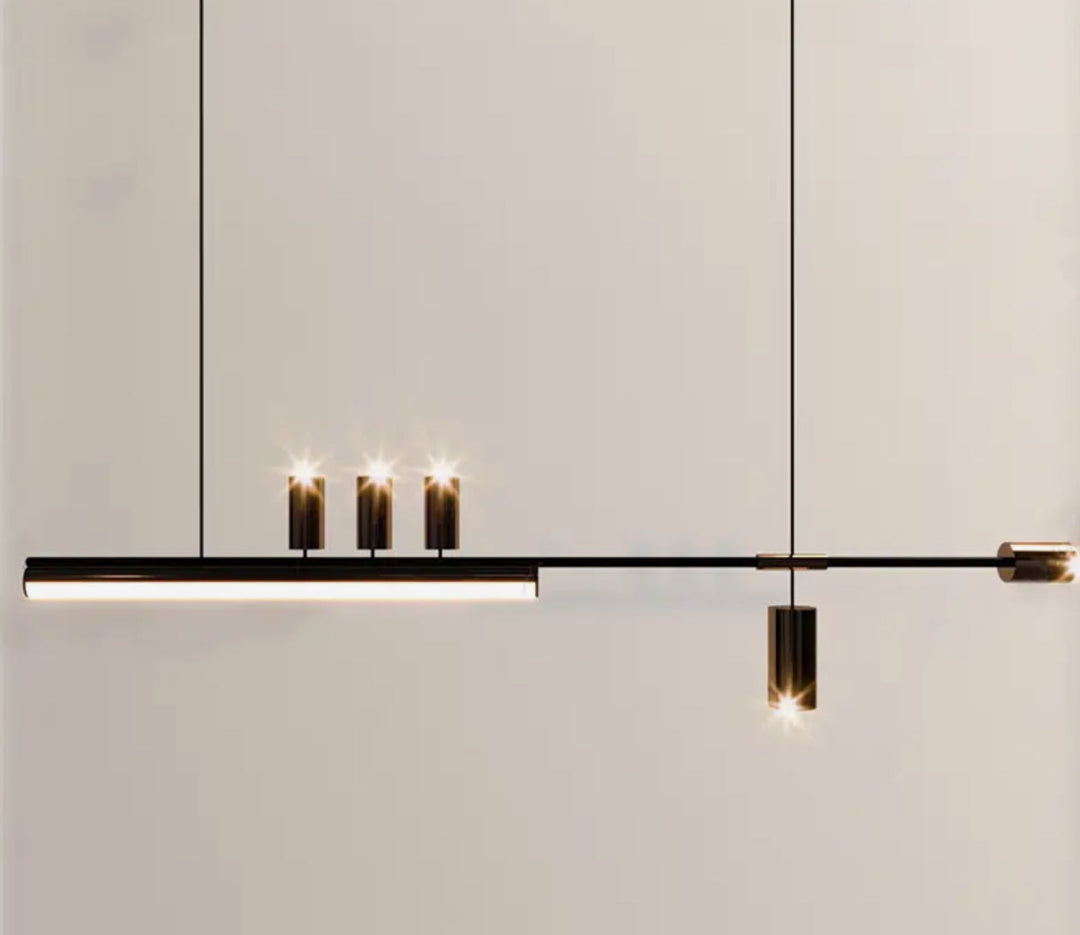 Modern Kitchen Chandelier Deluxe Dining Room Lamp Indoor Lighting Living Long Villa Cafe L 120Cm /