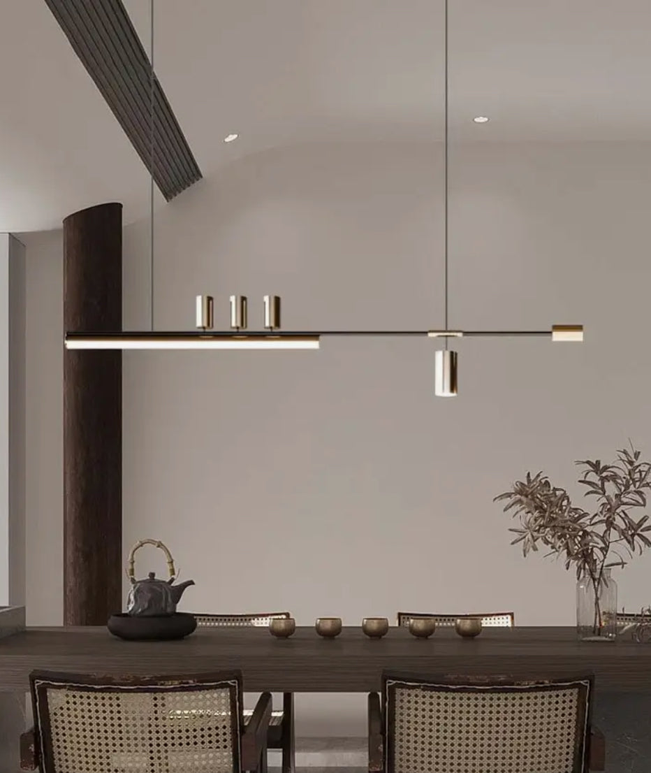 Modern Kitchen Chandelier Deluxe Dining Room Lamp Indoor Lighting Living Long Villa Cafe L 120Cm /