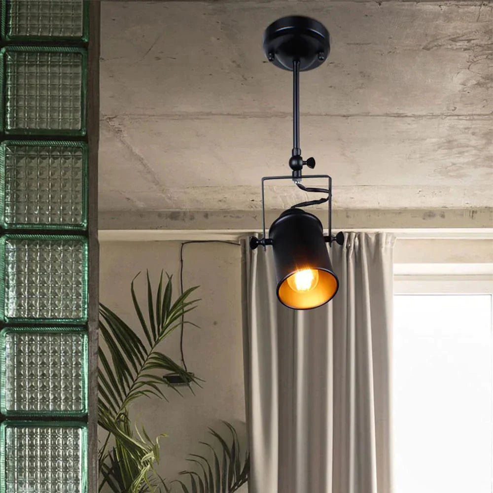 Industrial Pendant Light Vintage Loft Spotlights American Lamp Led Restaurant Cafe Bar Decoration