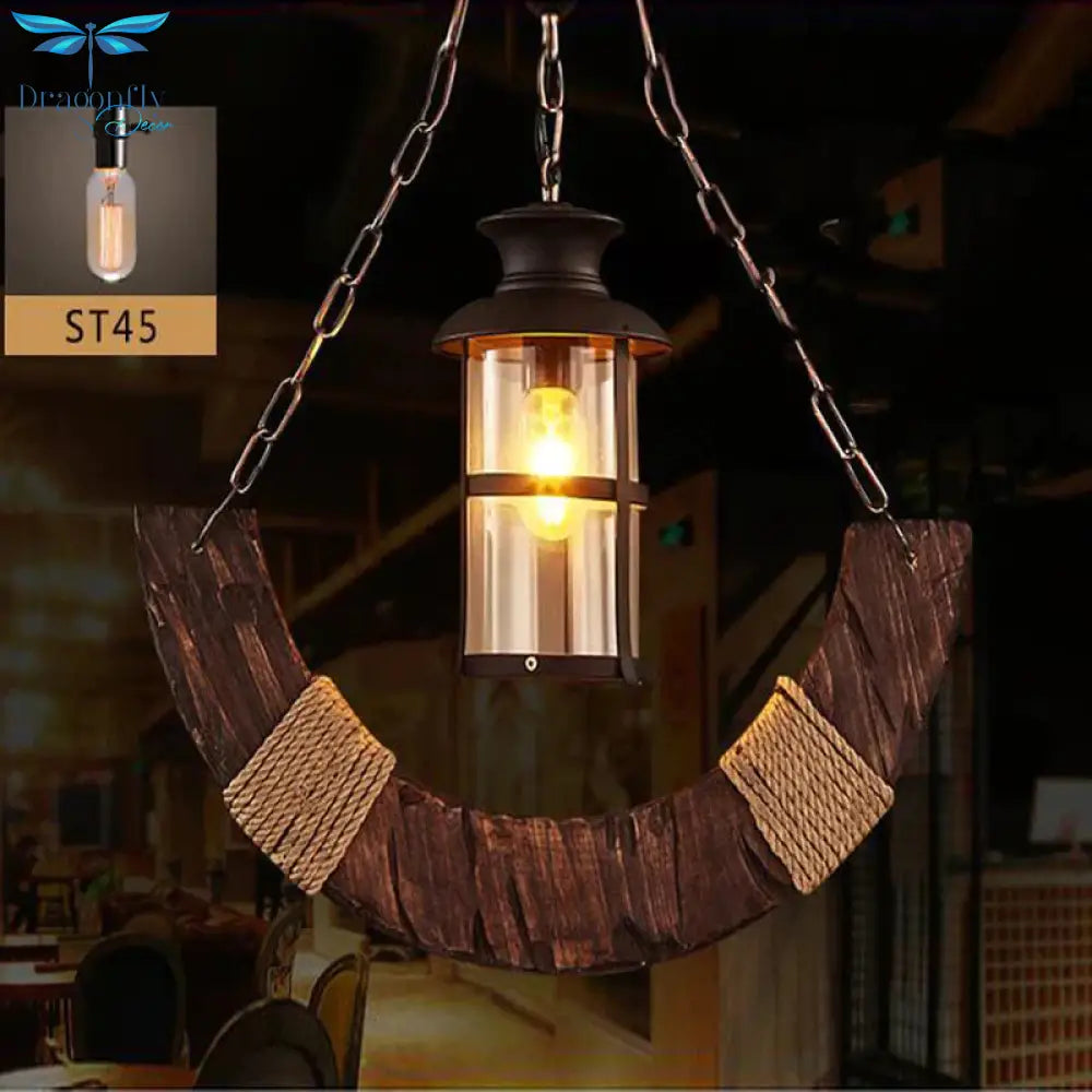 Industrial Style Country Restaurant Bar American Chandelier Pendant