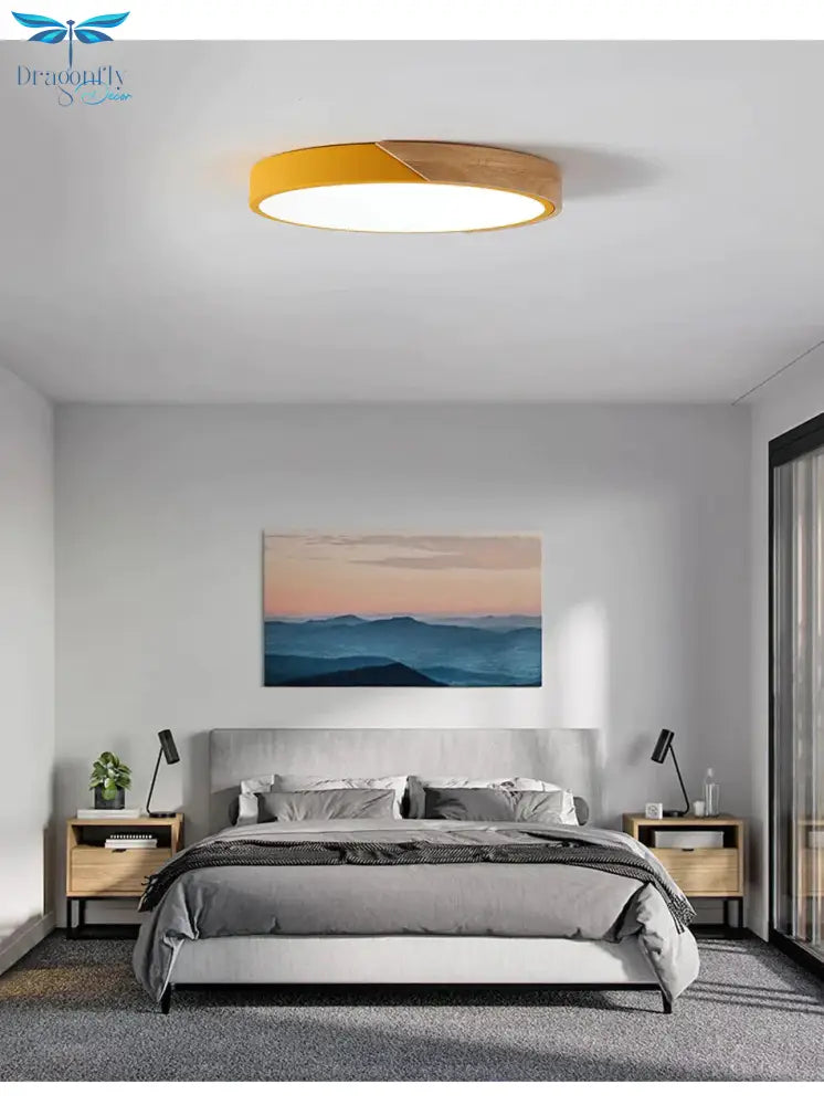 Jaiden - Modern Led Ceiling Light Surface Mount Flush Lamp Indoor Lighting Fixture Living Room