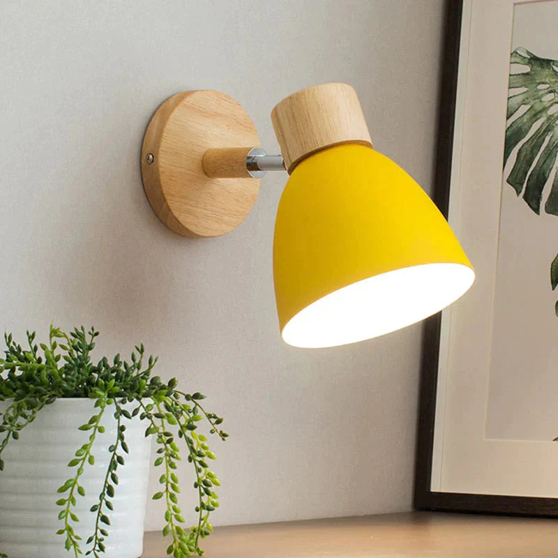 Joan | Wooden Reading Wall Lamp