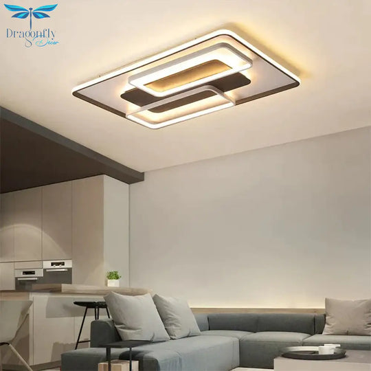 Led Ceiling Lights Surface Mount Modern Living Room For Bedroom Support Remote Control Led Lamps