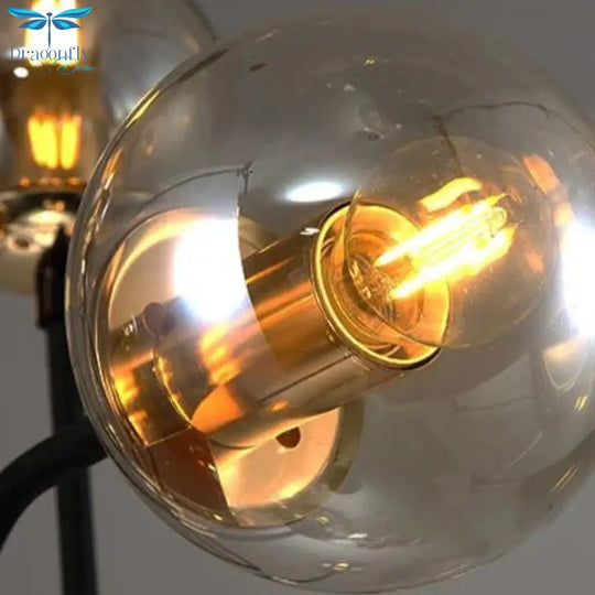 Led E27 Nordic Iron Glass Designer Magic Bean Led Lamp Light.pendant Lights.pendant Lamp.pendant