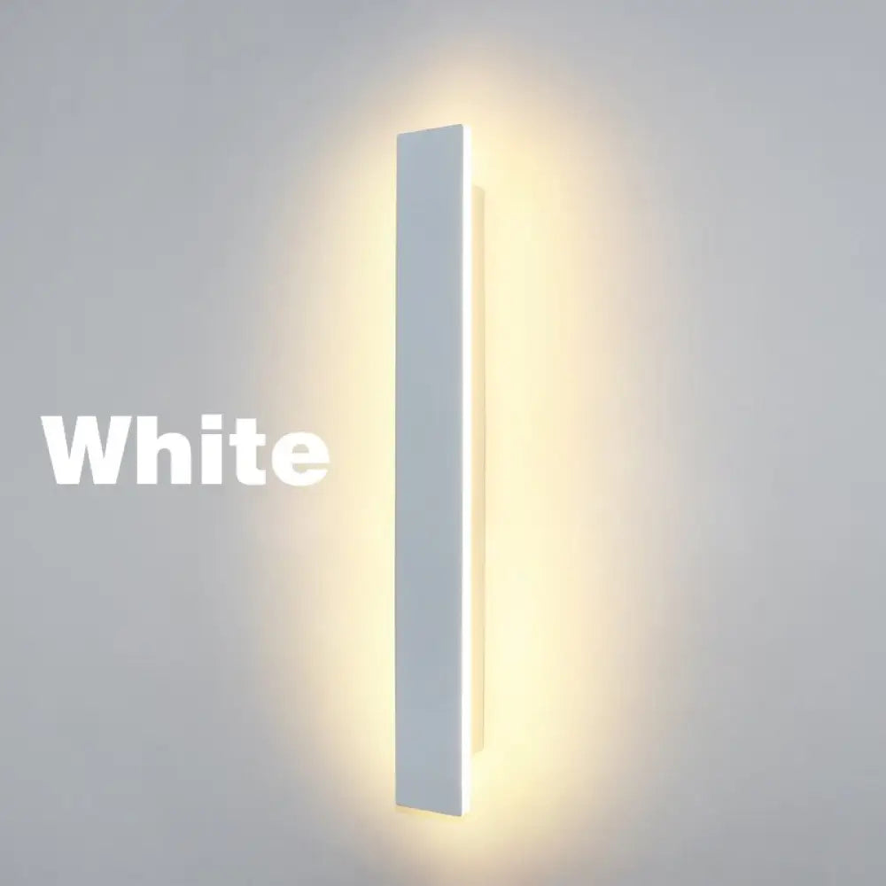 Led Modern Long Wall Lamp Indoor Light Surface Mounted Living Room Sofa Background Sconce Nordic