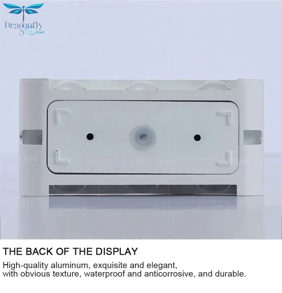 Led Outdoor Wandlamp Waterdichte Ip65 Up Down Aluminium Voor Tuin Veranda Blaker Verlichting 110V