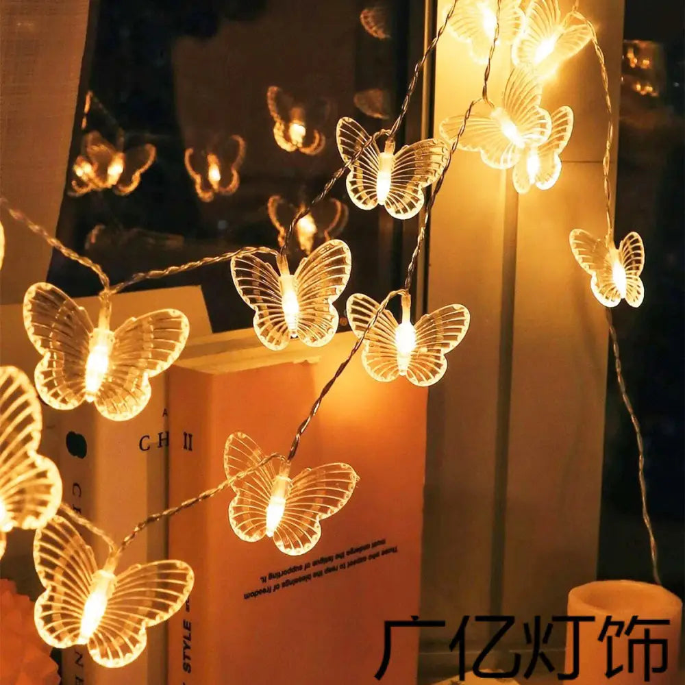 Led Paper Cranes Fairy Lights: Ideal For Gazebo Festivities And Holiday Celebrations Butterfly /